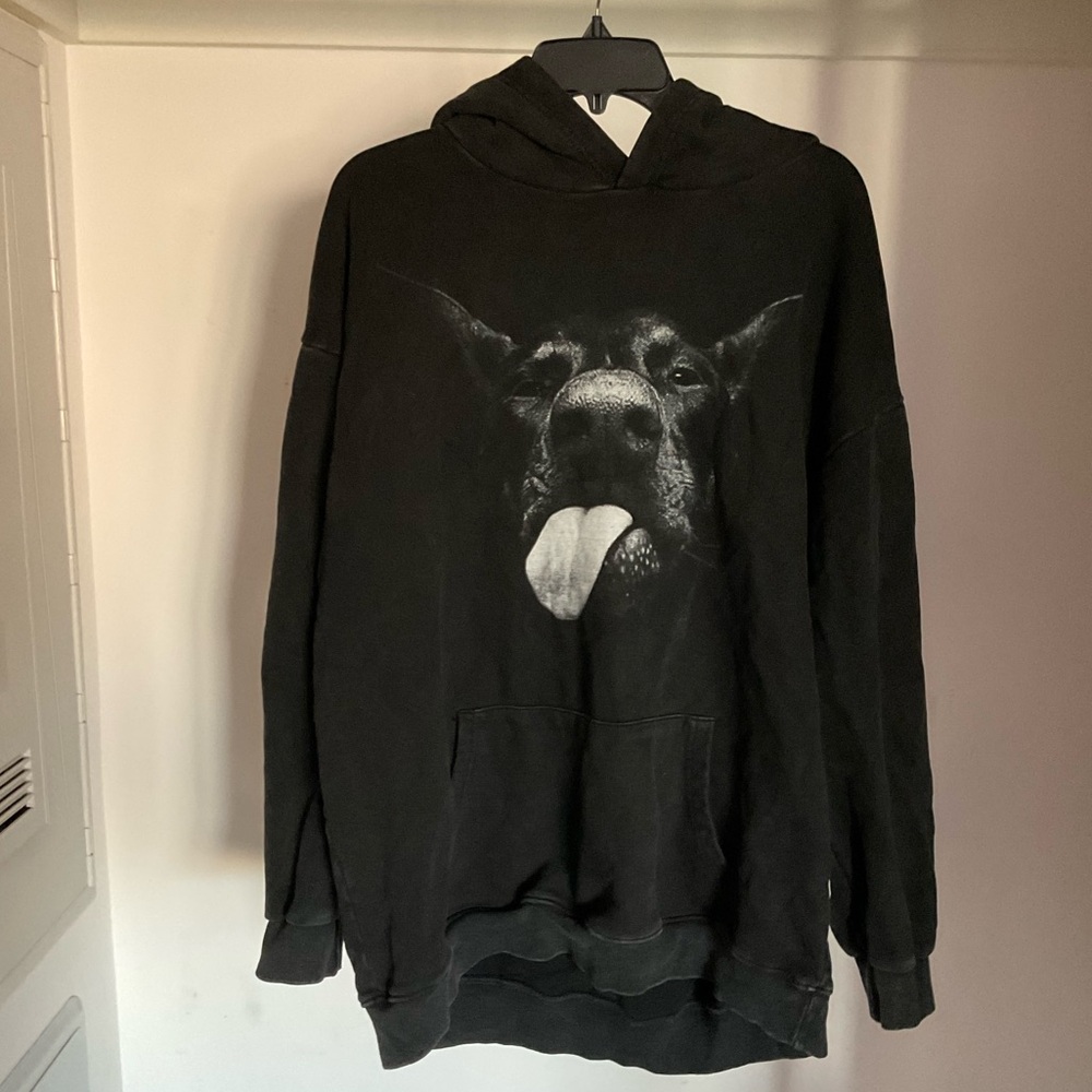 Black Dog Graphic Hoodie